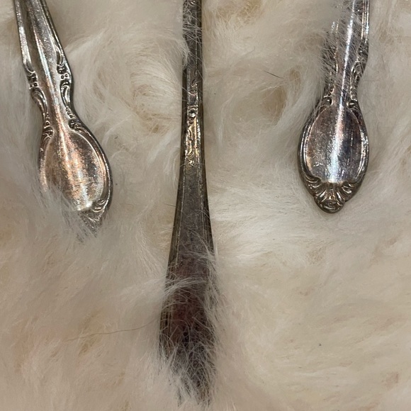 Set of 3 Vintage Silverware Plant Markers . - Picture 4 of 9